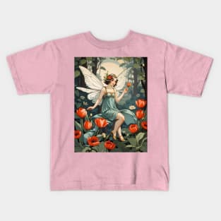 Retro 1920's Fairy Kids T-Shirt